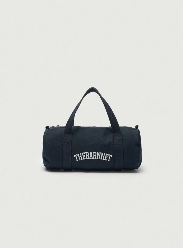 Pale Logo Duffle Bag Small_Navy