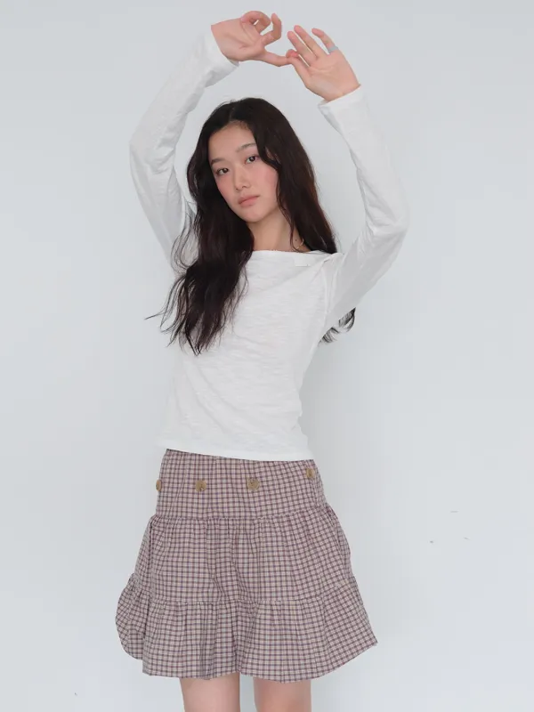 [3차 입고]Yunhi Long Sleeve Tee (White)