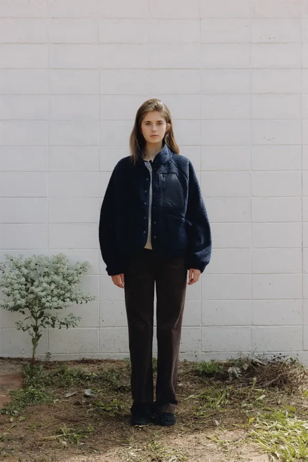 Rover fleece jacket (navy)