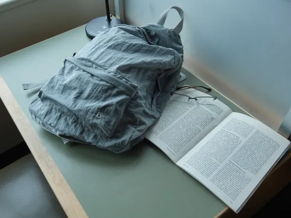 Lc Nylon Backpack_Silver