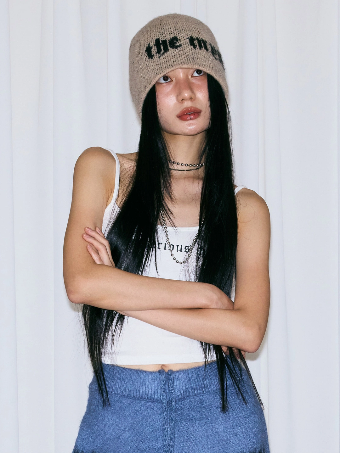 미스테리어스호텔 [6차] MYSTERIOUS BEANIE - BEIGE 상품 이미지 1