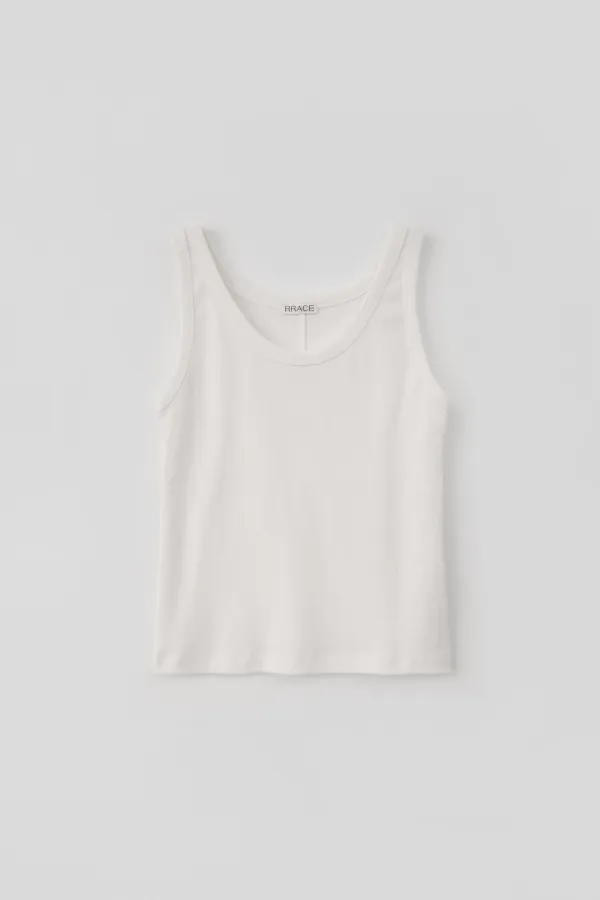 Seamless Slim Sleeveless_White