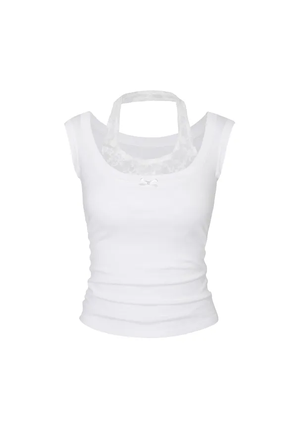 REGINA TOP white