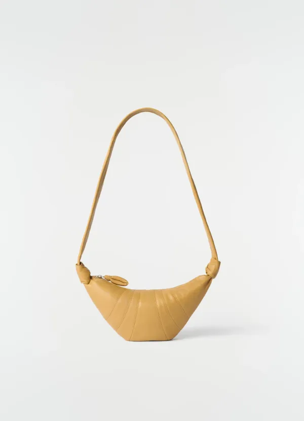 SMALL CROISSANT BAG IN GOAT LEATHER