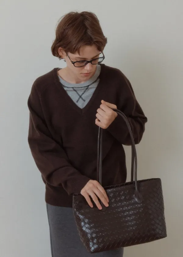 ANC WEAVING MEDIUM BAG_2COLOR