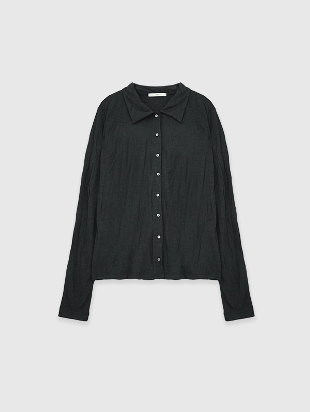 오디에스 Crinkle Collar Cardigan (Charcoal) 상품 이미지 1