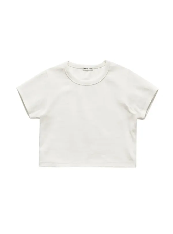 WINTER RIBBED TOP / WHITE 