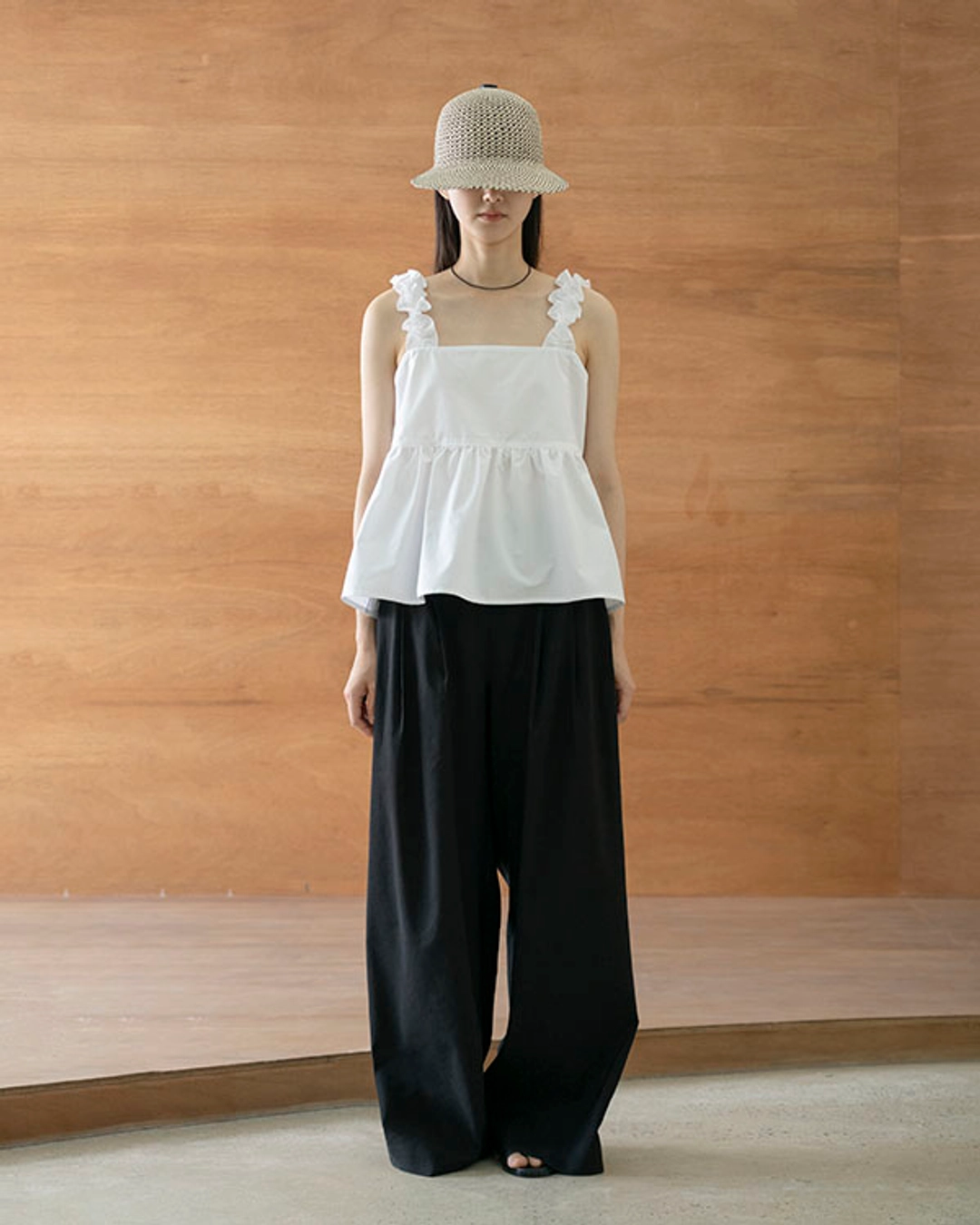 유노이아 laura frill top 상품 이미지 2