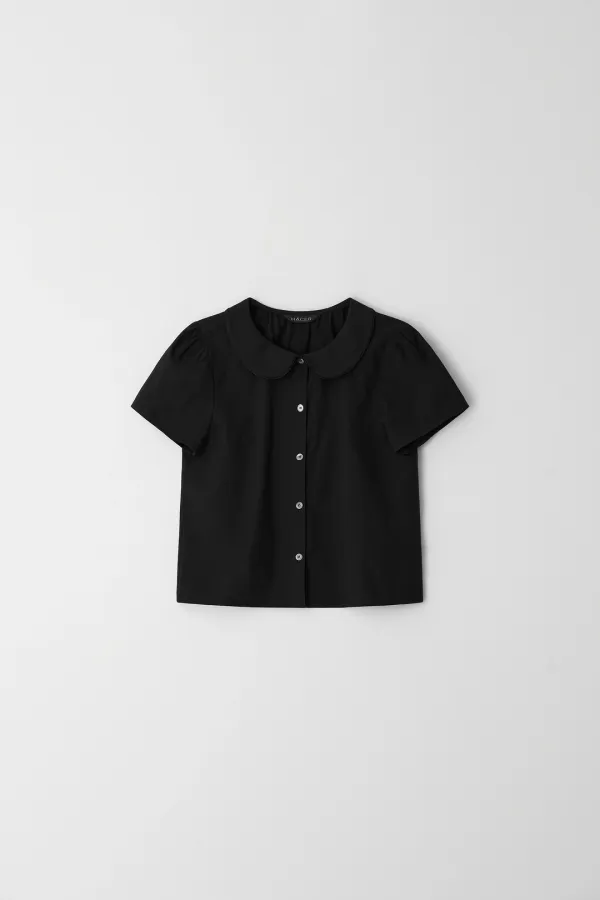 [3rd] Eden Round Collar Blouse