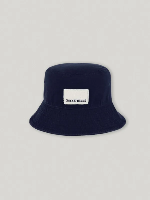 Navy Label Bucket Hat (11th)