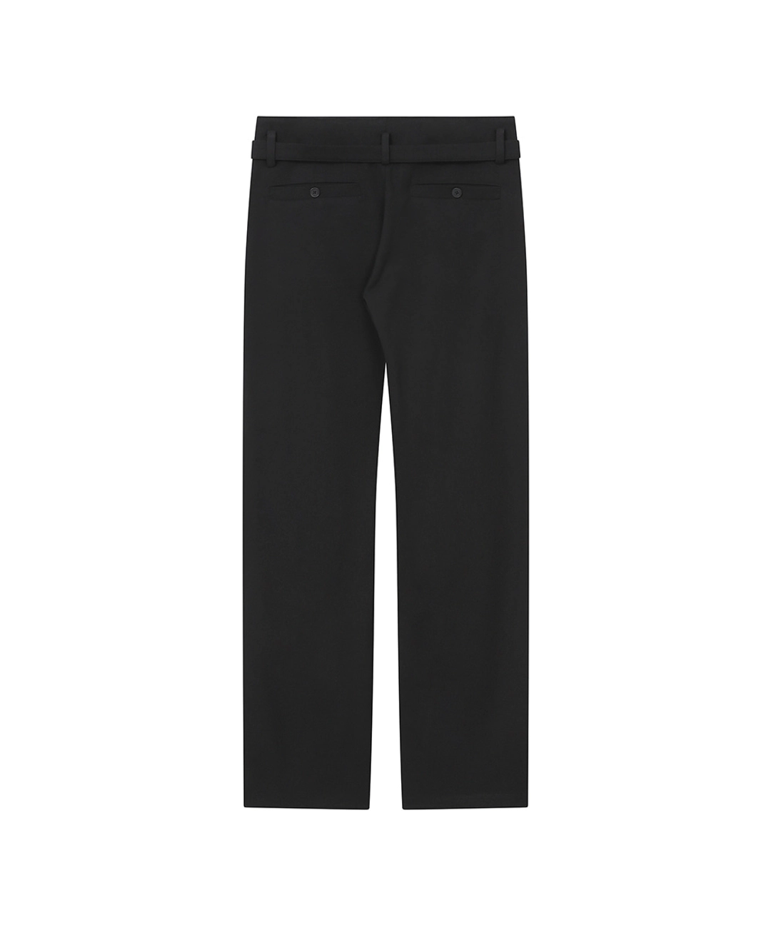 미세키서울 Big pleats belted pants BLACK 상품 이미지 2