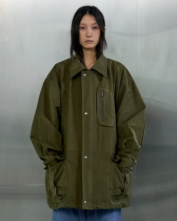 [9/22 예약 출고] 90S VTG FIELD COTTON JACKET - KHAKI