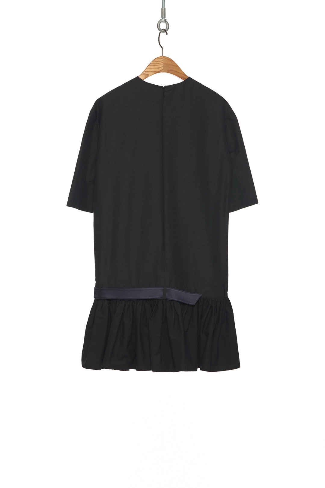 푸쉬버튼 SS25 BLACK PLEATED BELTED DRESS 상품 이미지 3