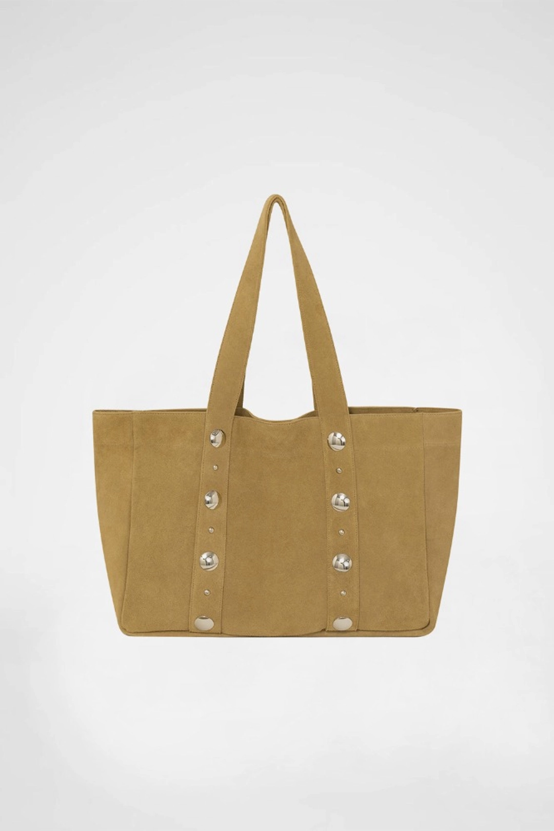 기호 SUEDE STUDDED BAG OLIVE / CAMEL 상품 이미지 1