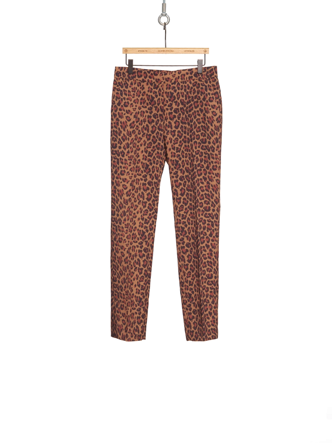 푸쉬버튼 SS26 BROWN PATTERNED TAILORED PANTS 상품 이미지 1
