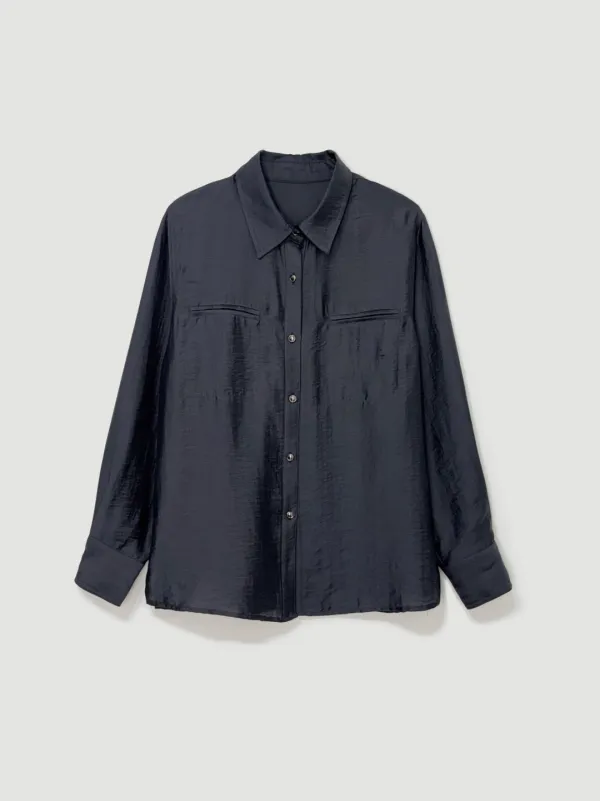 [EXCLUSIVE] F medal button shirt (차콜)
