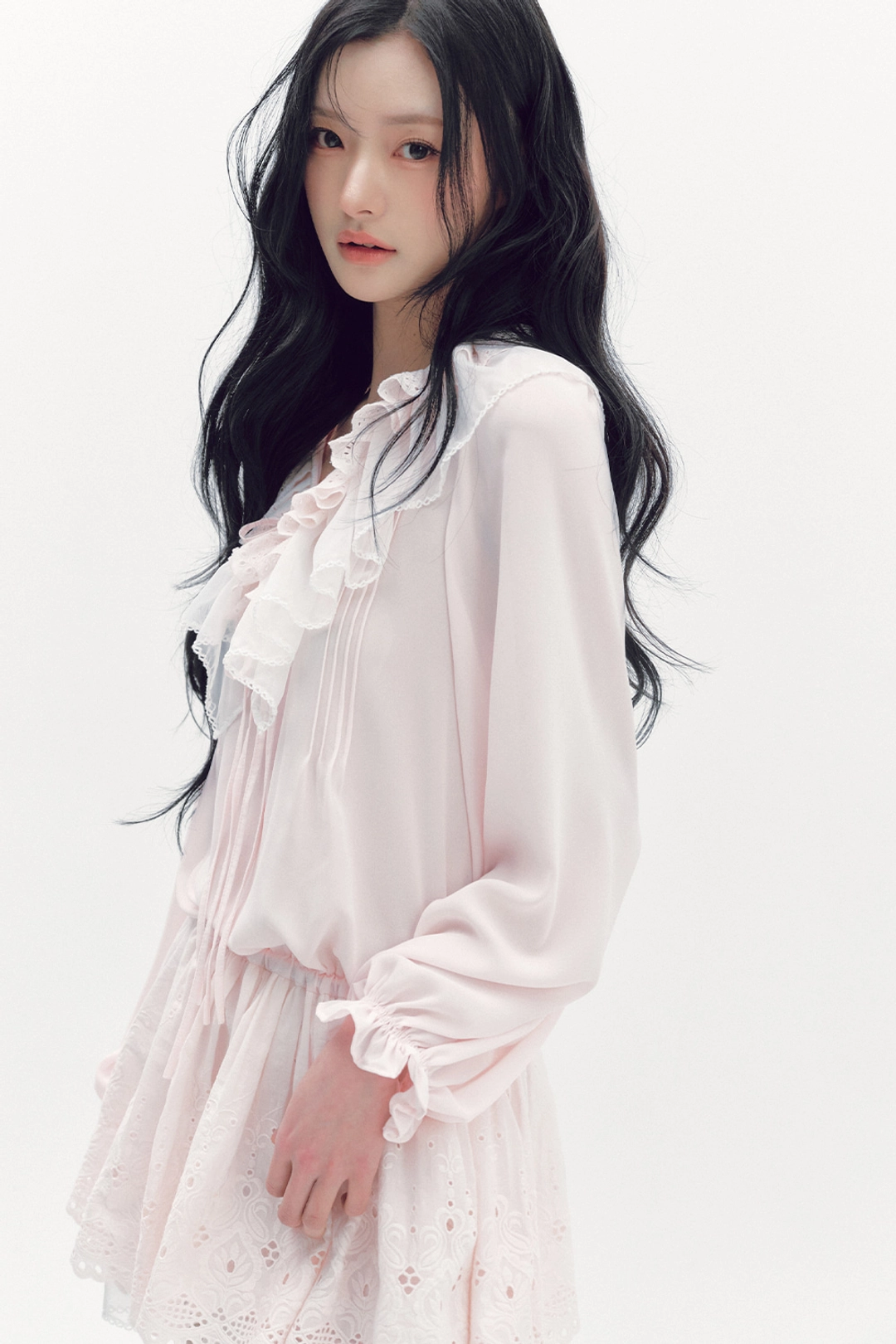더티스 [2차] [Exclusive] PETAL BLOOM SCALLOP DRESS_TT6S602LP 상품 이미지 2
