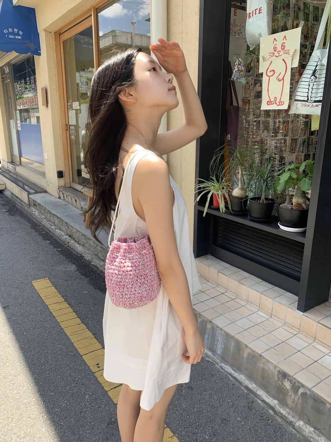 르벙드 via round bag(pink) 상품 이미지 1