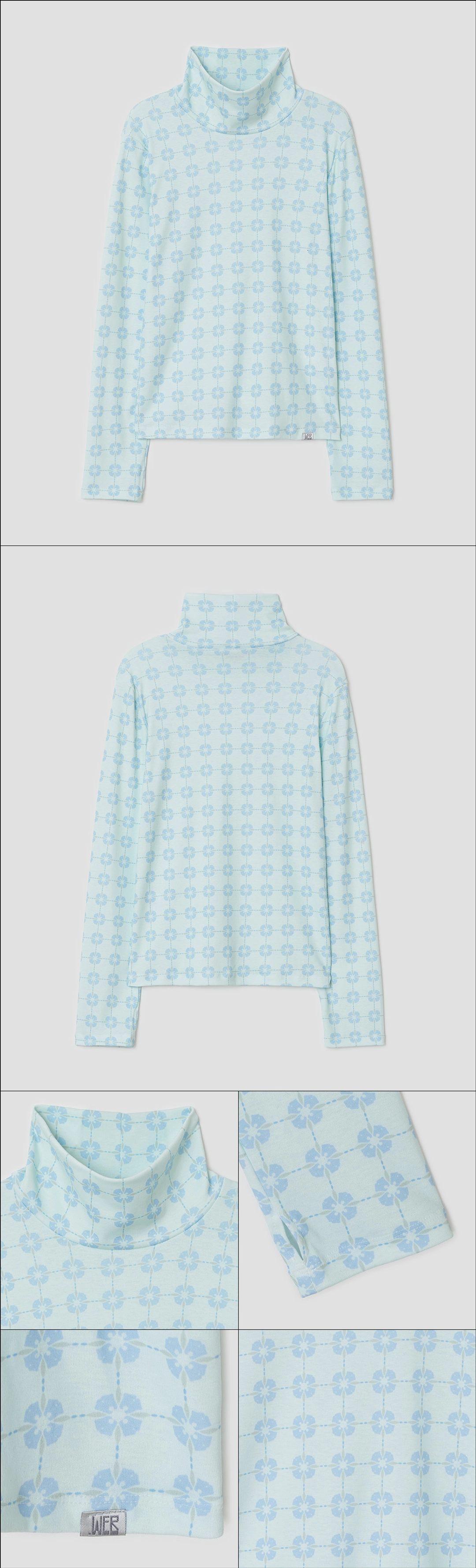 타입서비스 Flora Tile Top [Mint] 상품 이미지 2