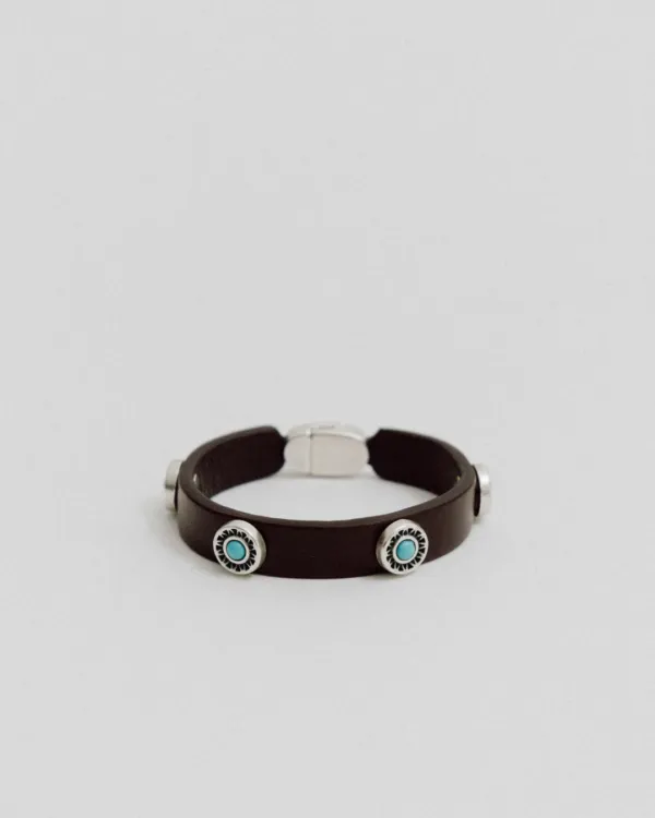 BRACELET TURQUOISE BROWN