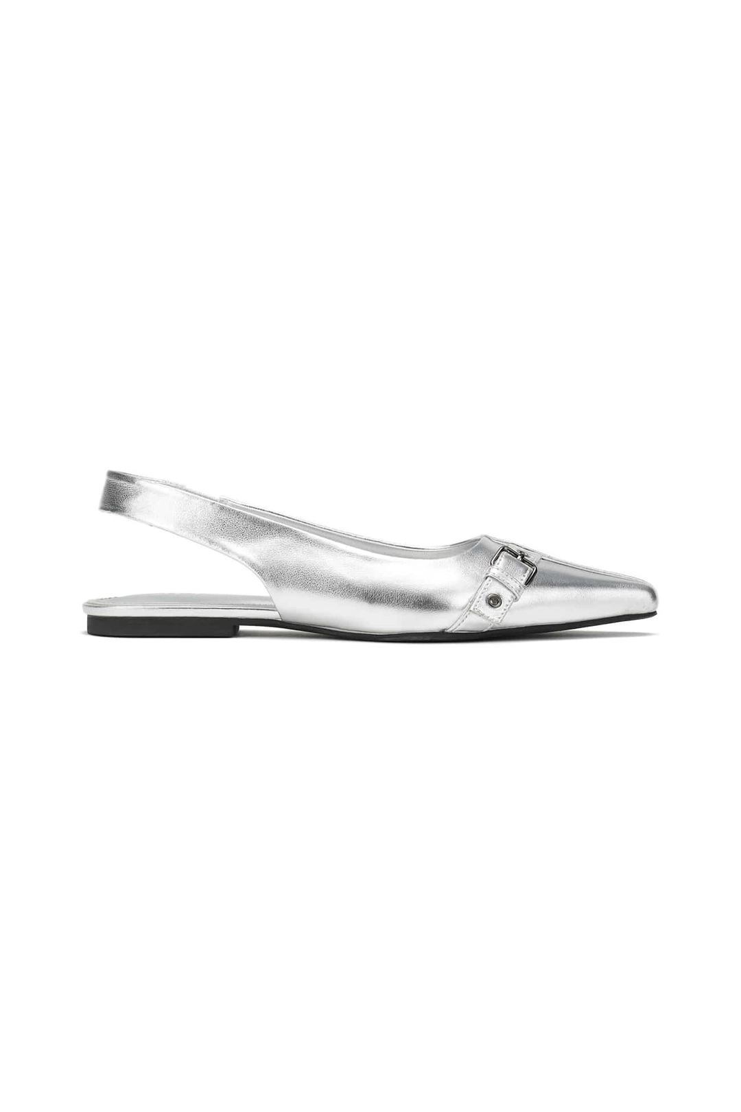 다이닛 DEINET BUCKLE MULE IN SILVER 상품 이미지 1