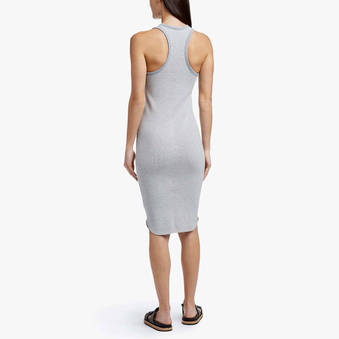 제임스펄스 Sporty Trim Rib Tank Dress - Heather Grey/Grey 상품 이미지 3