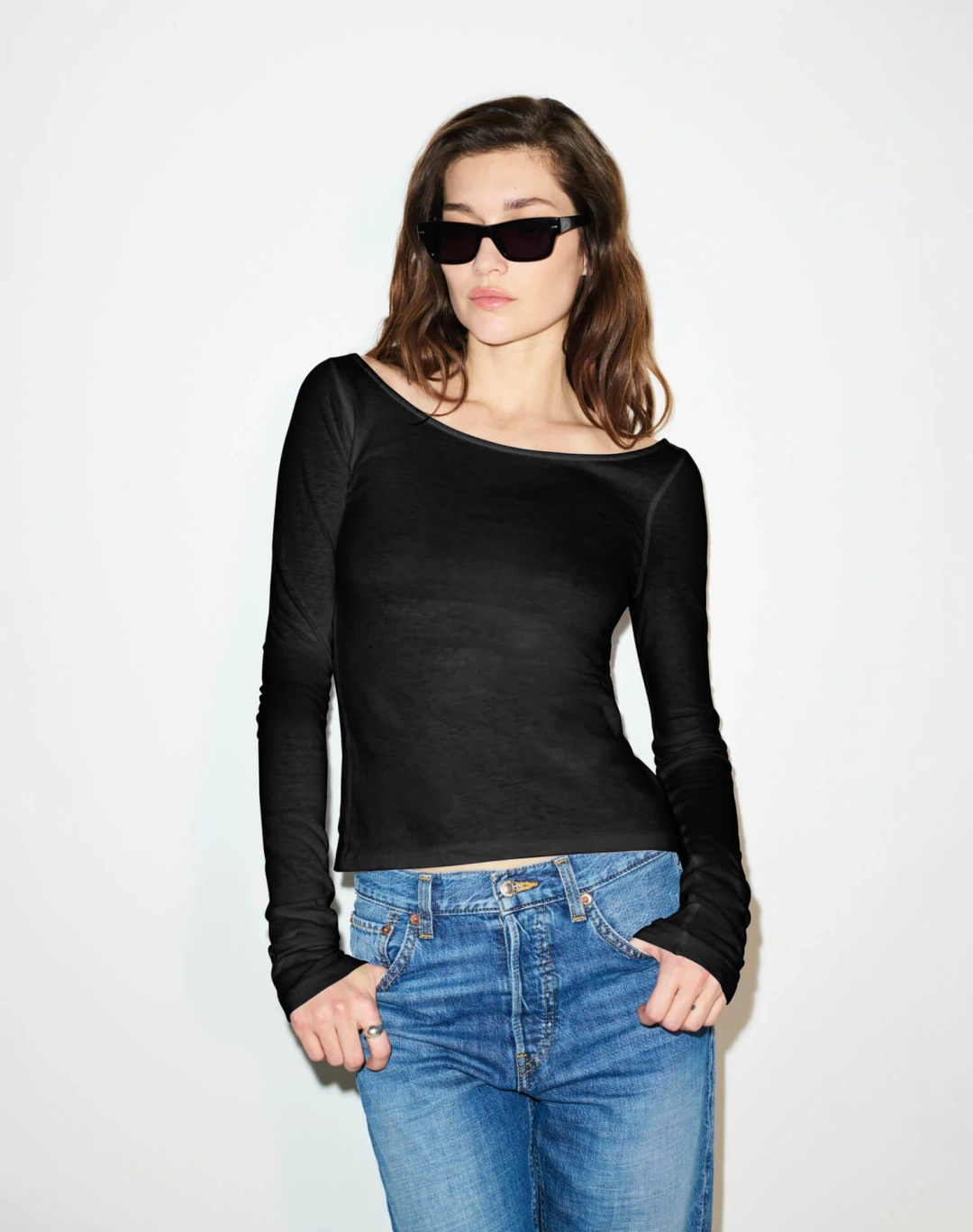 리던 Ballet Long Sleeve - Black 상품 이미지 2