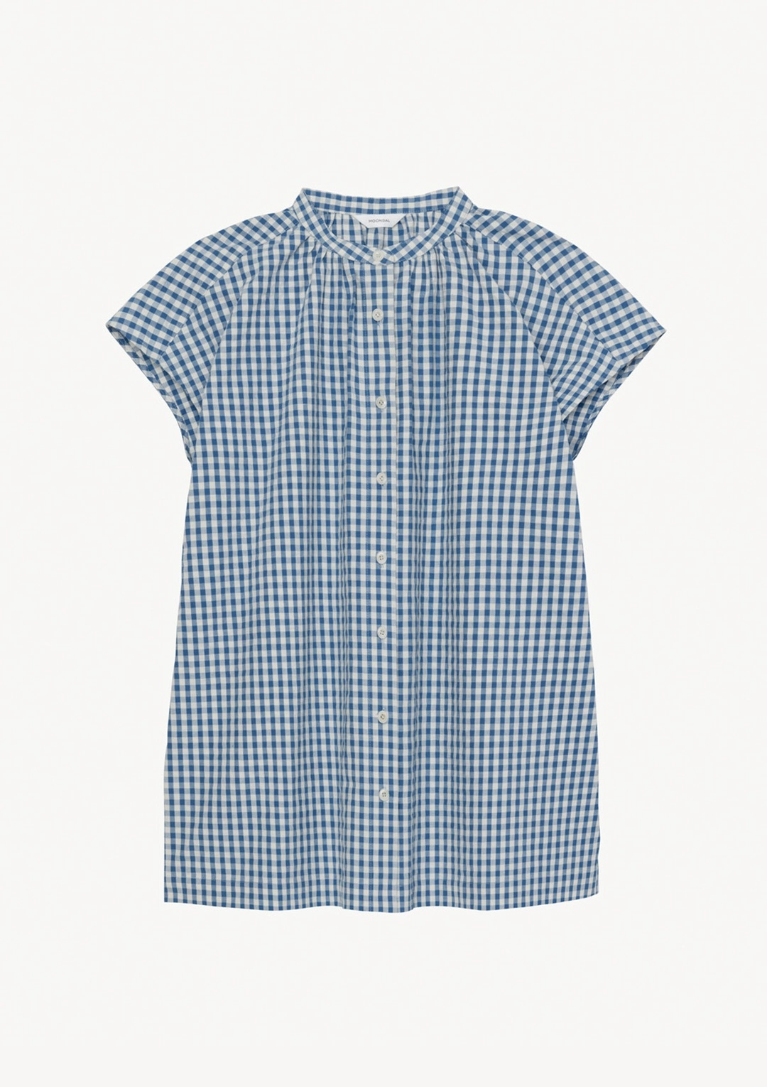 Carino Blouse in Blue Check