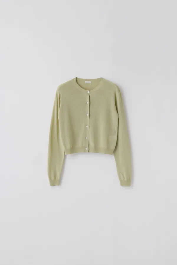 Burd Cardigan_Mild Olive