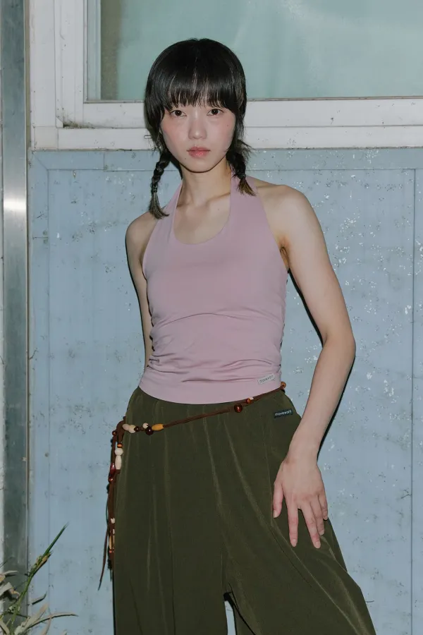 Halter Neck Top- 4Colors