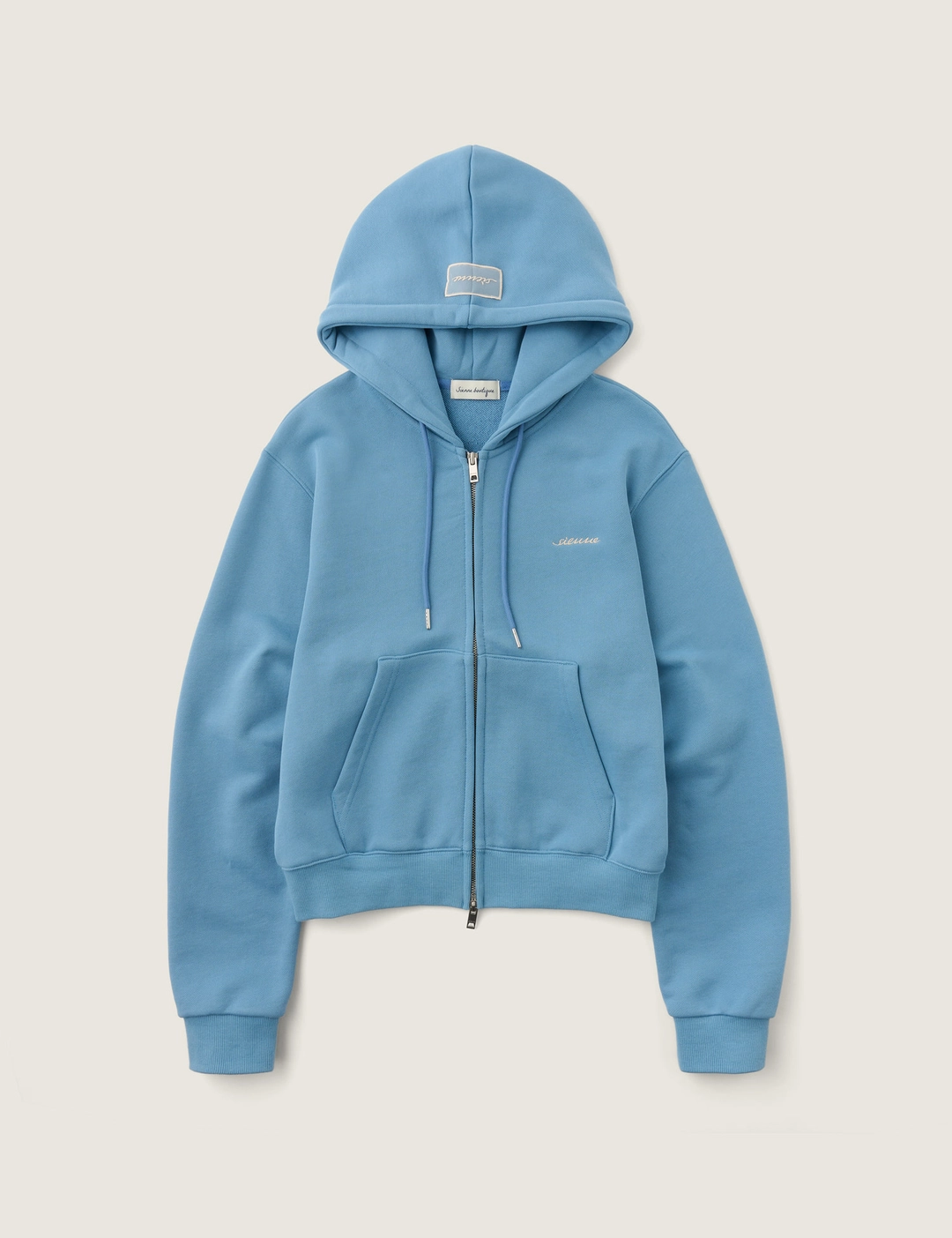 시엔느 Classic Zip-up Hoodie (Monet Blue) 상품 이미지 1