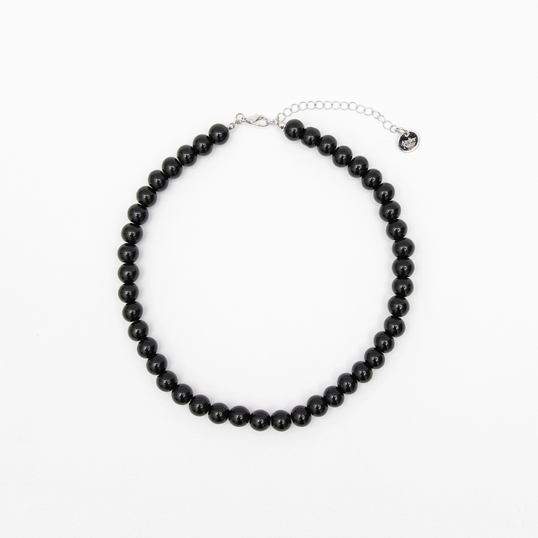 아뜰리에 나인 (N-881)NOIR PEBBLE BOLD NECKLACE 상품 이미지 2