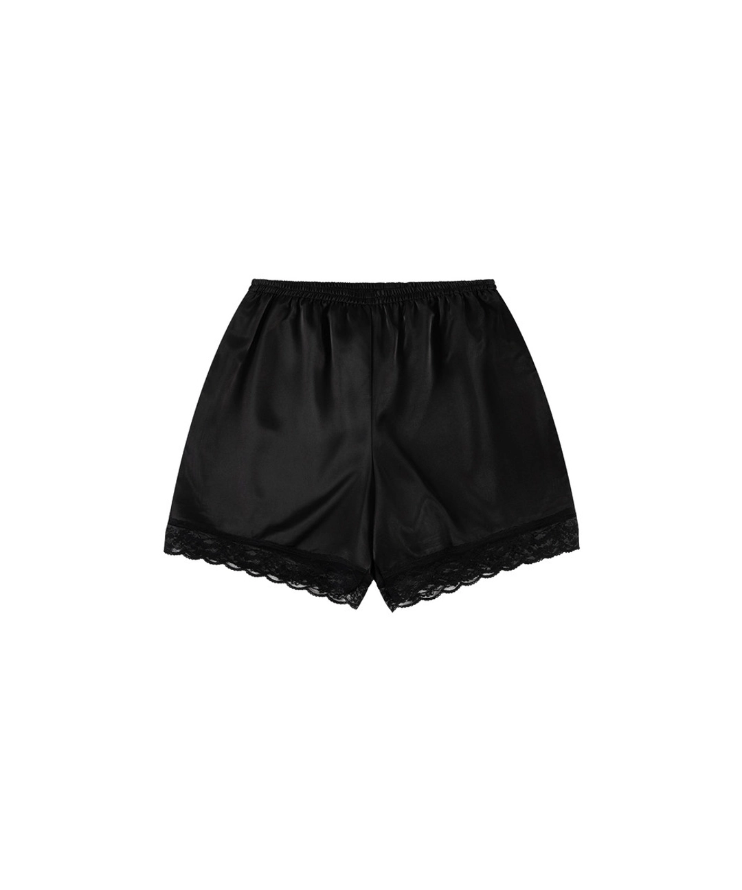 반원 아뜰리에 P3308 레이스 실키 쇼츠_Black 상품 이미지 1