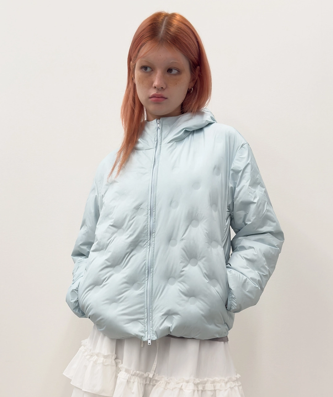 타입서비스 [3차] Bonded Dot Down Jacket [Blue] 상품 이미지 2