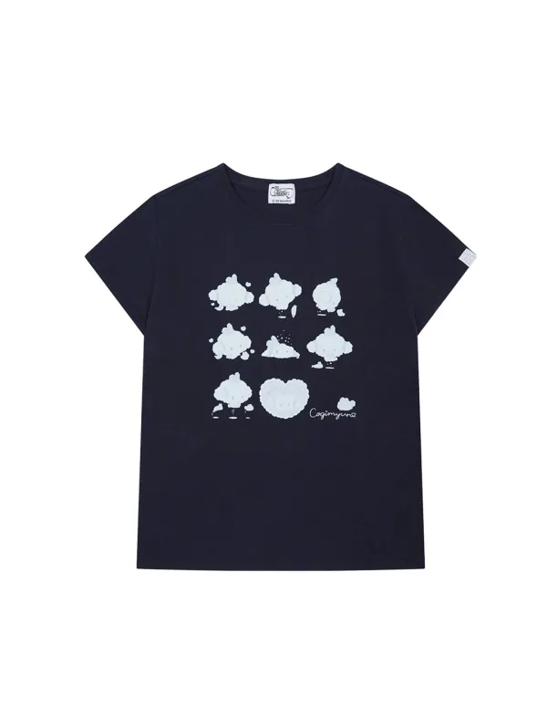 COGIMYUN BABY T-SHIRT [NAVY]