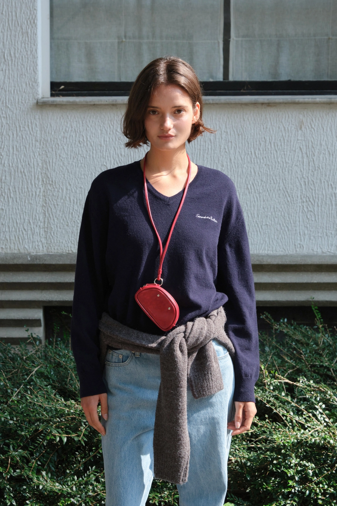 썸웨어버터 Tiny Baguette Bag - Vintage Red 상품 이미지 2