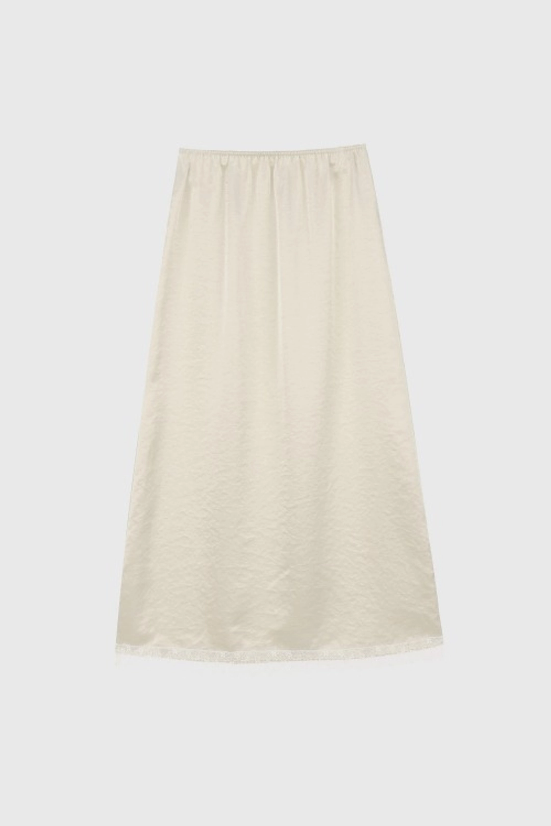 퀸스래빗 Lacy Satin Lace Midi Skirt 상품 이미지 3