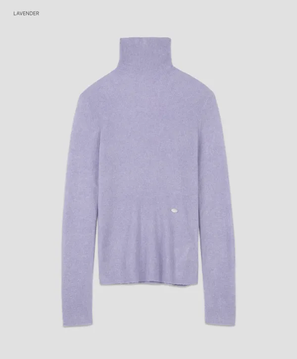 (T-7191)SEE THROUGH SLIM RIBBED KNIT