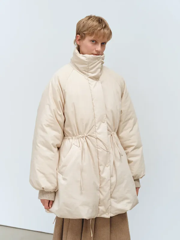 TFW HIGH NECK REVERSIBLE GOOSE DOWN_ I-BEIGE