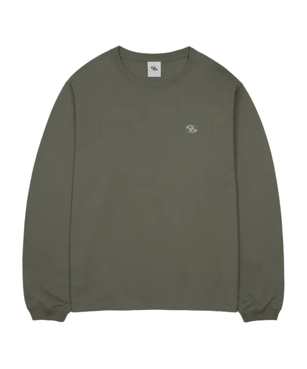 LOGO LONG SLEEVES [KHAKI]_25FW