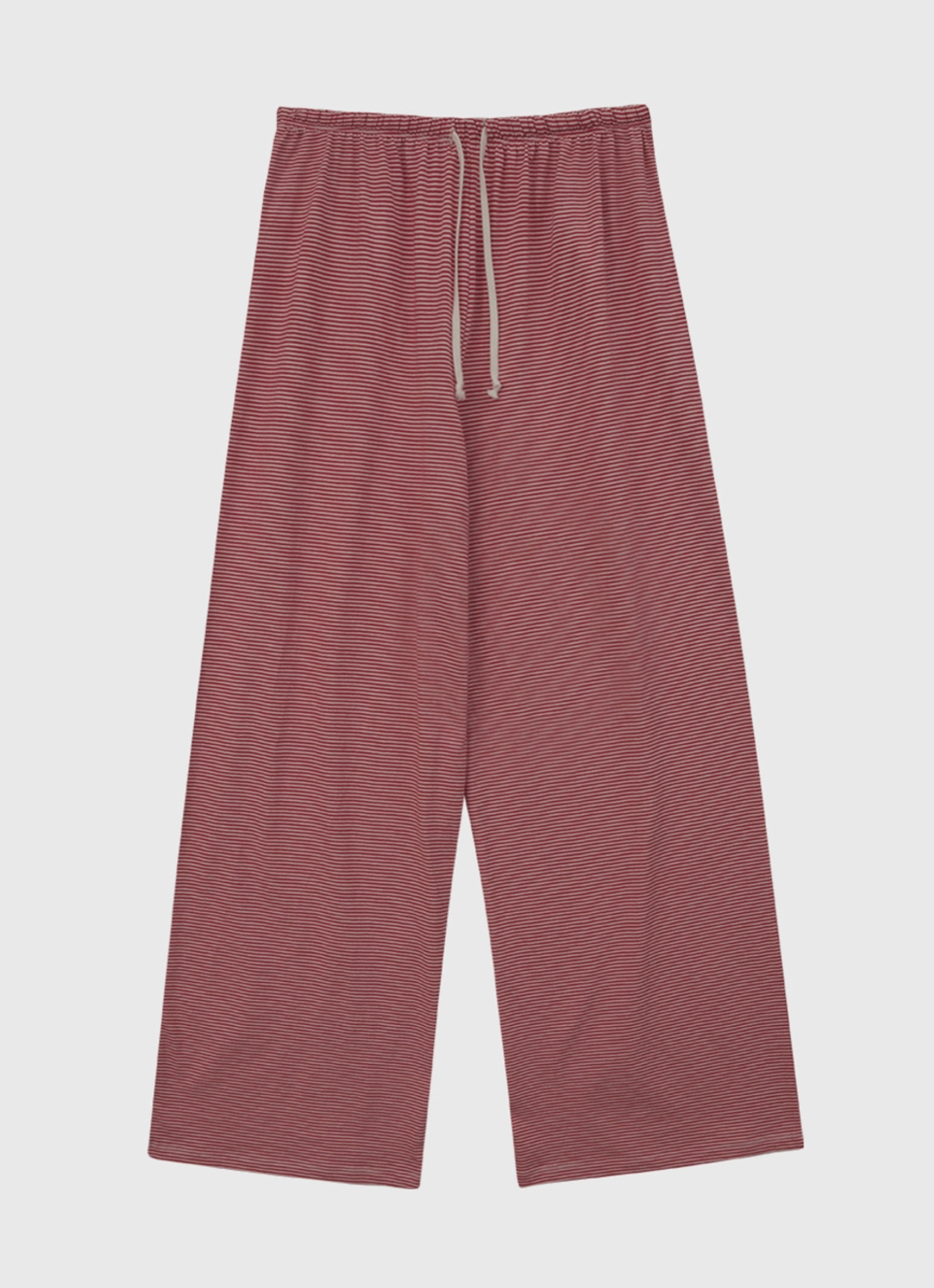 퀸스래빗 Stripe Banding Loose Fit String Jersey Pants 상품 이미지 3
