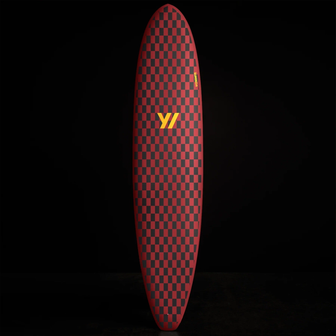 제임스펄스 Y/OSEMITE  Checkered Longboard 7Ft 10In - Black/Sunstone 상품 이미지 1