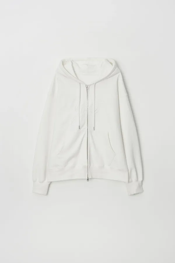 [3rd reorder] lounge hoodie zip-up (ivory)