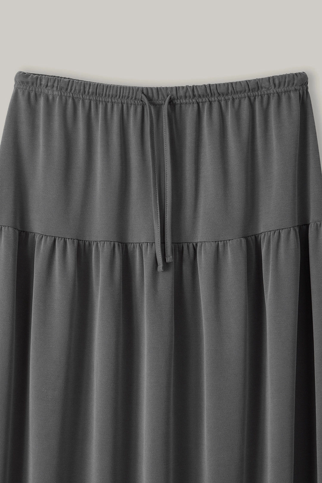 노우드 Soft Modal Tiered Skirt (Dark Gray) 상품 이미지 2