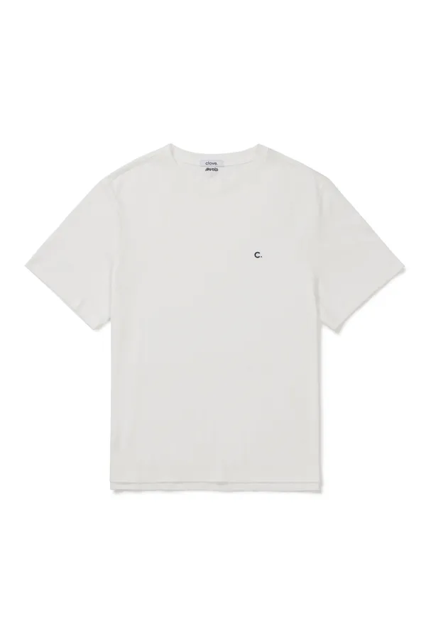 [26SM clove] Daily Loose-fit T-Shirt (White)