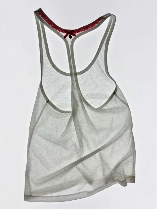 Thong Sleeveless White