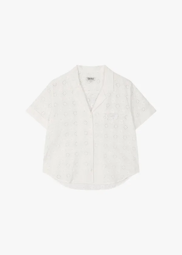 JANE LACE SHIRT [2COLOR]