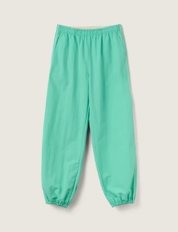 Darling Nylon Pants (Emerald Green)