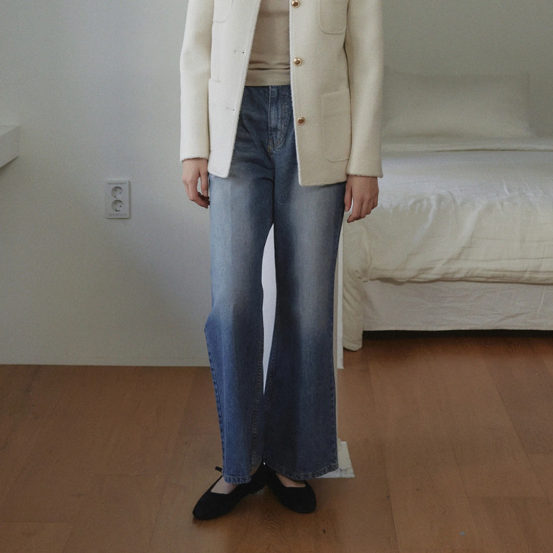 엘리오티 Etta Boot-cut Denim Pants_2Color 상품 이미지 2