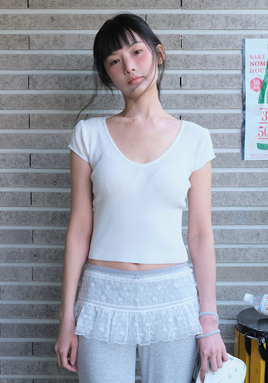그로브 GRVB_PIN U-NECK TOP 상품 이미지 2
